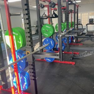 weight room at Evolution Athletics club